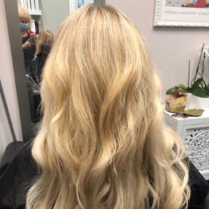 salon sew-in hair extensions